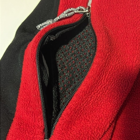 Patagonia Men’s Polartec Regulator Red Zip Up Fleeced Jacketet Size XL - Picture 11 of 15